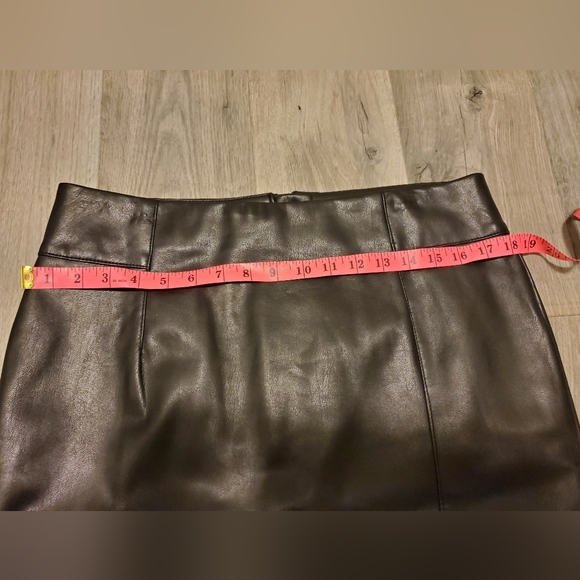 NWT H&M faux leather skirt sz 12 - Picture 4 of 5